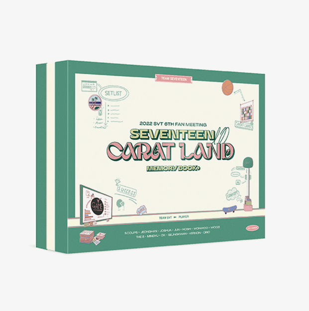 SEVENTEEN - 2022 - SEVENTEEN in CARAT LAND - MEMORY BOOK+ DVD -20% OFF –  KYYO